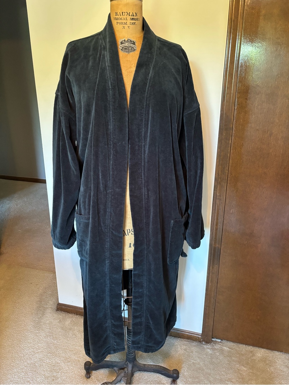Polo by Ralph Lauren Green Plush Terry Robe